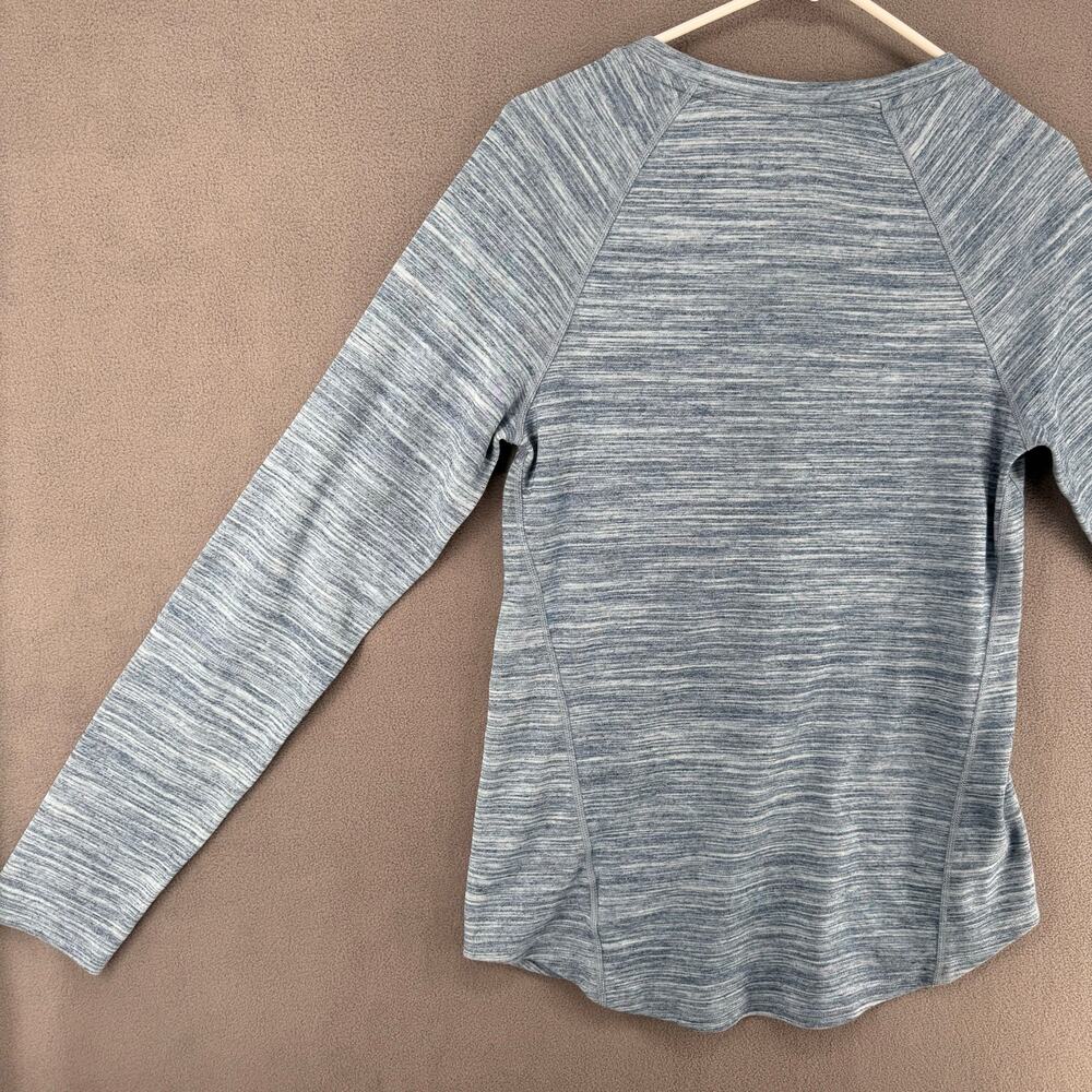 Exofficio Inset Shield Long Sleeve Base Layer Shirt Womens M Blue Outdoor Hiking - Picture 7 of 15